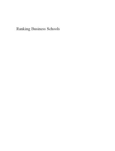 Ranking Business Schools