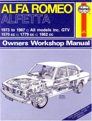 Alfa Romeo Owners Workshop Manual (Service &amp; Repair Manuals)