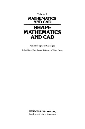 Mathematics and CAD