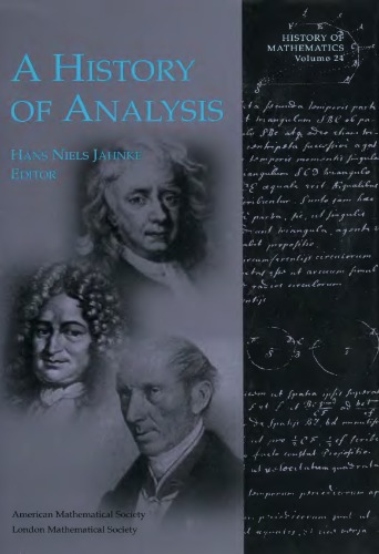 A history of analysis