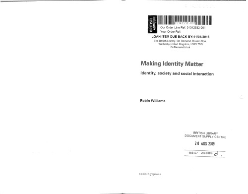 Making Identity Matter