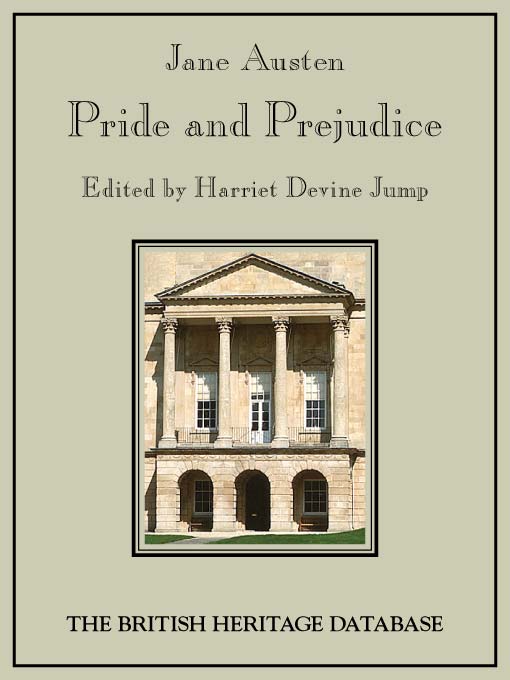 Pride and Prejudice - British Heritage Database Edition with Study Materials