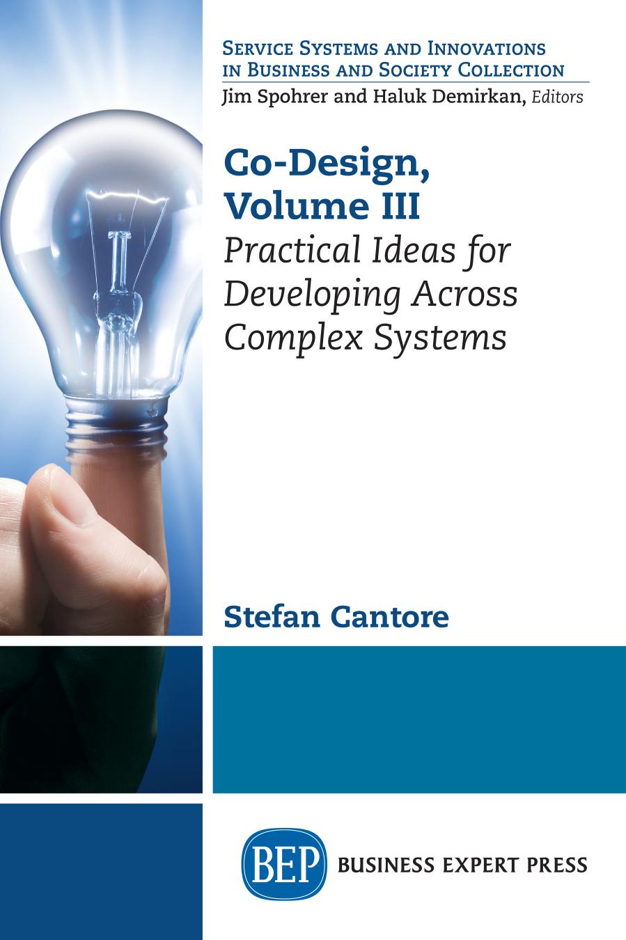 Co-design. Volume III : practical ideas for learning across complex systems