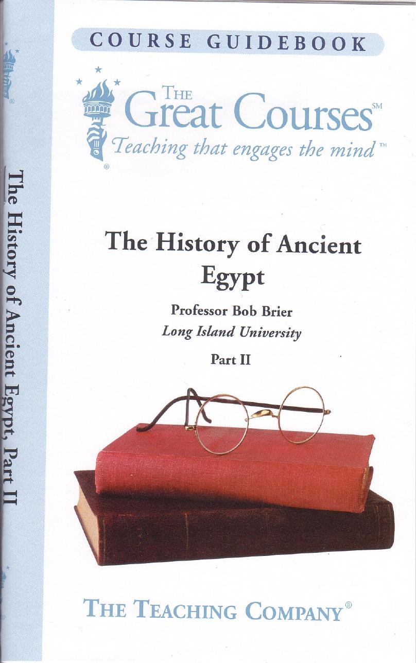 The History of Ancient Egypt, Part II