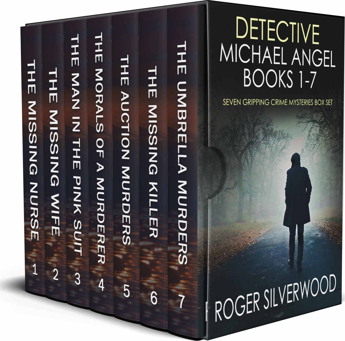 DETECTIVE MICHAEL ANGEL BOOKS 1–7 seven gripping crime mysteries box set