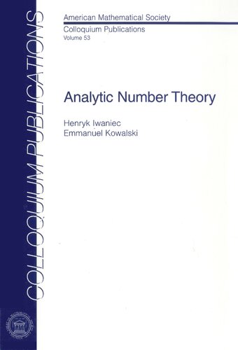 Analytic Number Theory