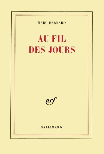 Au fil des jours