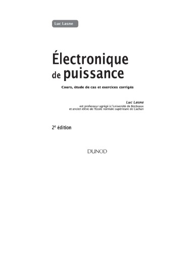 Électronique de puissance