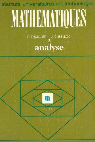 Analyse : calcul intégral, équations différentielles