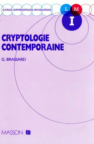 Cryptologie contemporaine