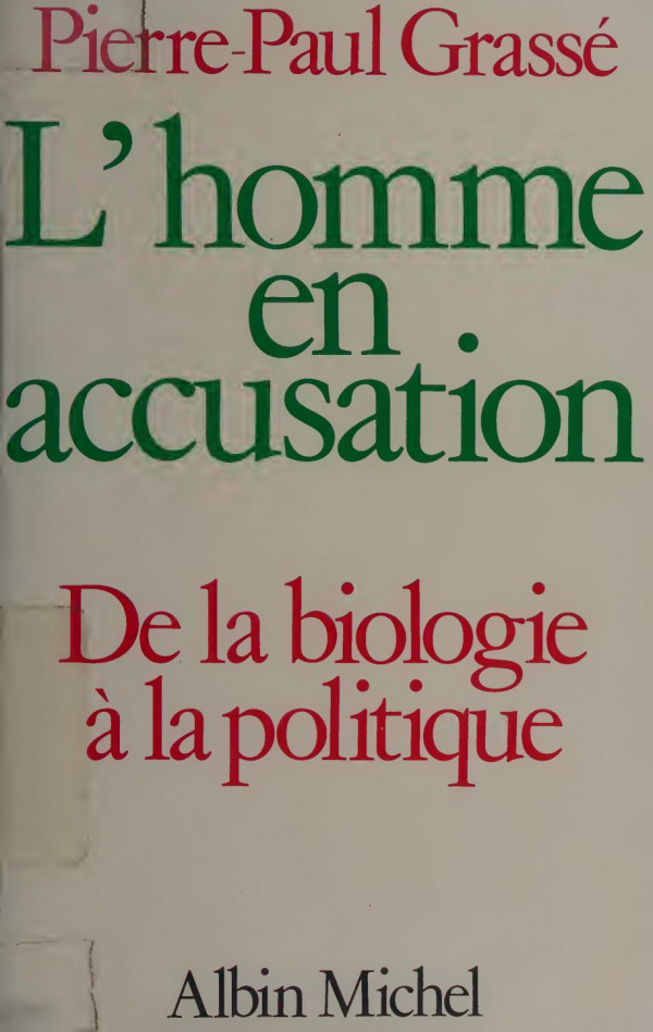 L'homme En Accusation