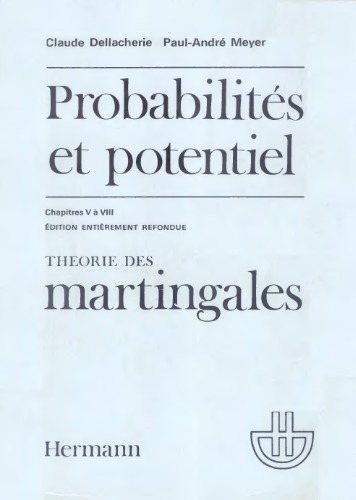 Probabilités et potentiel 