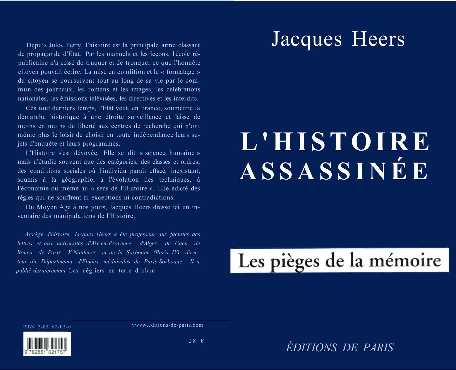 histoire assassinée