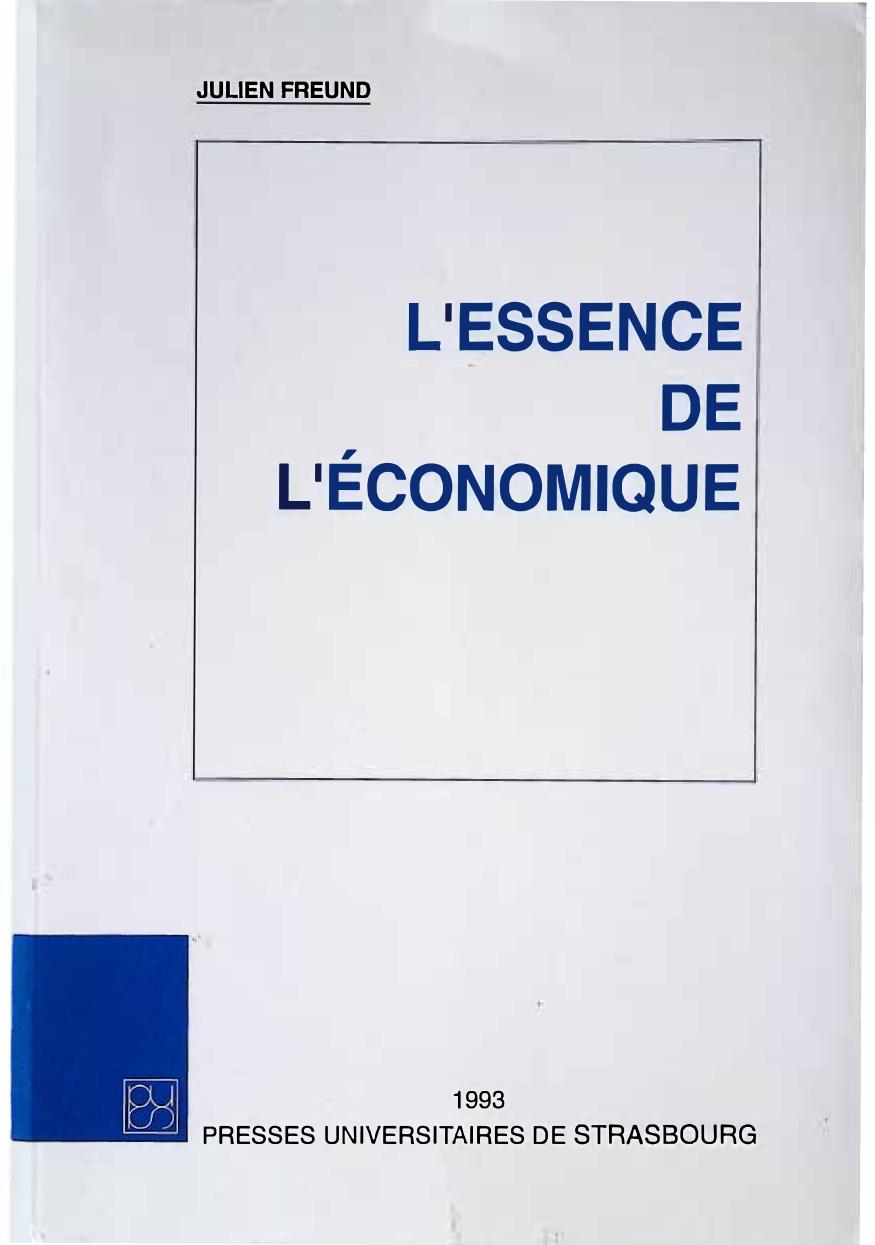 L'essence de l'économique