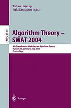 Algorithm theory proceedings