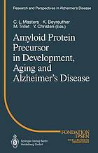 Amyloid protein precursor in development, aging, and Alzheimer's disease