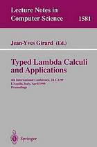 Typed Lambda Calculi and Applications.