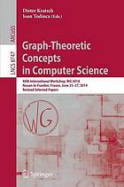 Graph-Theoretic Concepts in Computer Science.