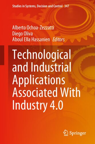 Technological and industrial applications associated with Industry 4.0