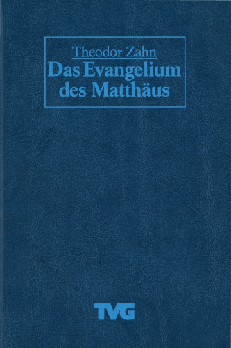 Das Evangelium des Matthäus