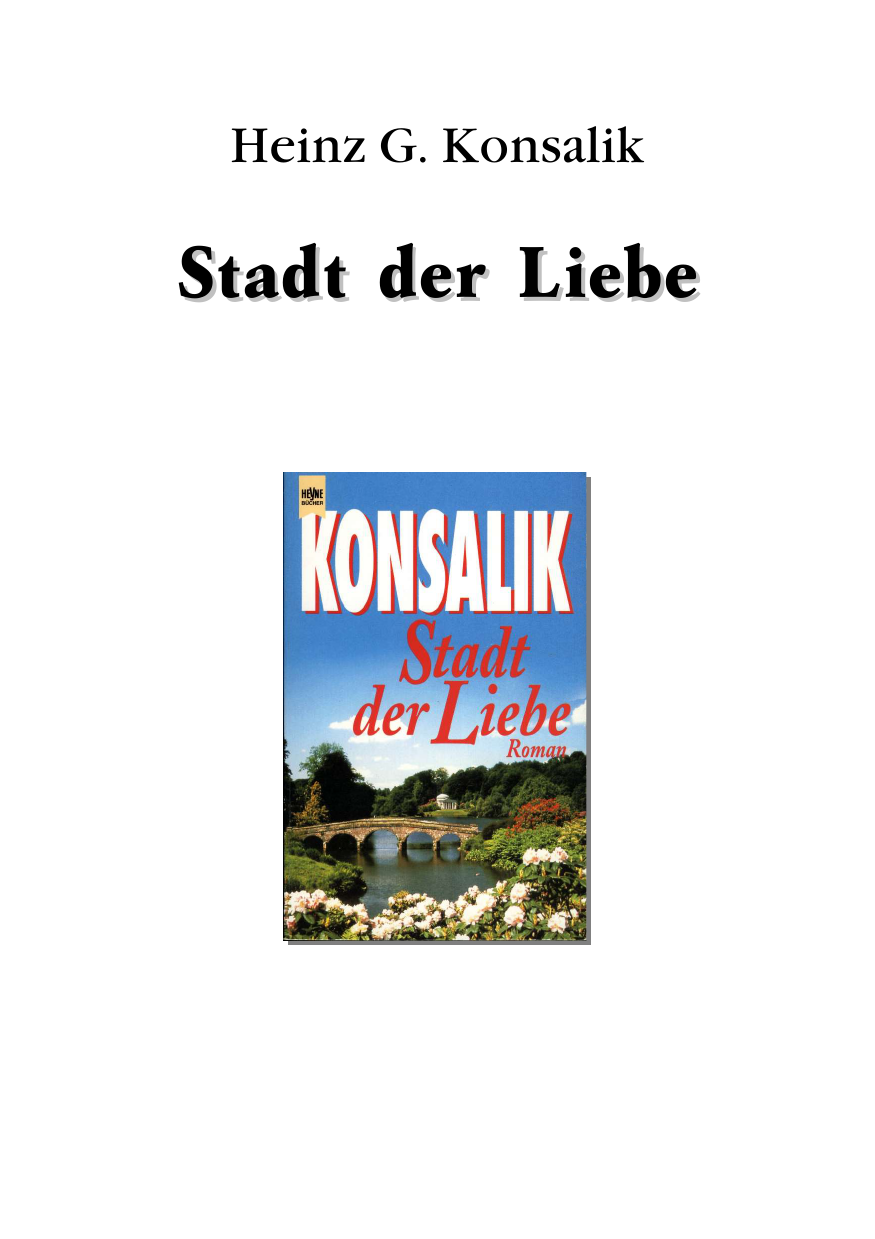 Stadt der Liebe