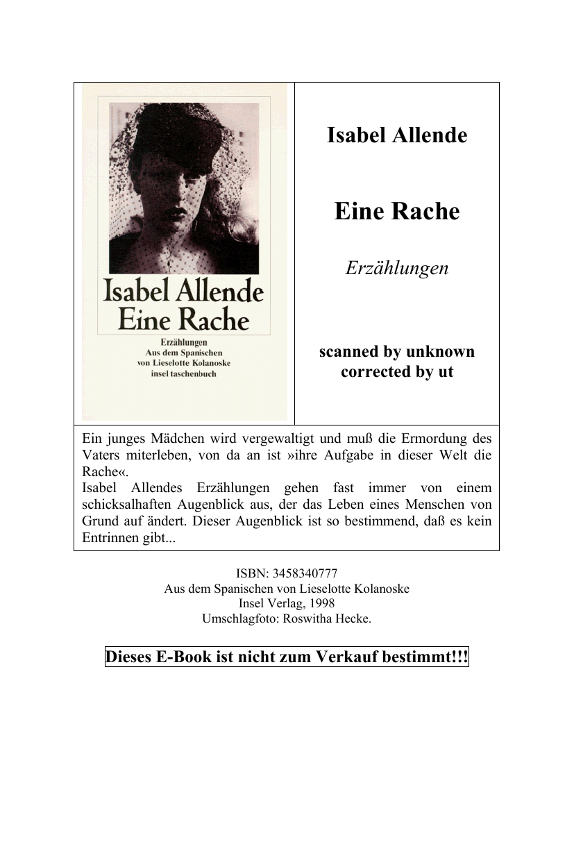 Eine Rache