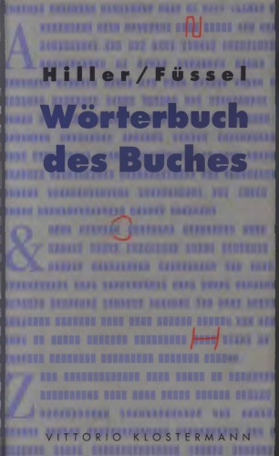 Wörterbuch Des Buches