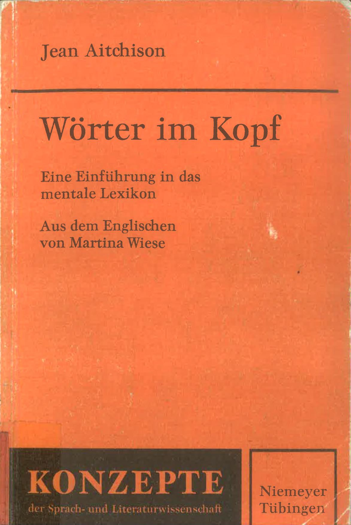 Wörter im Kopf