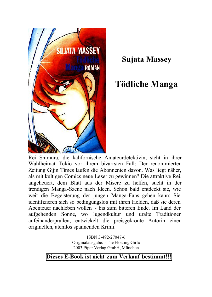 Tödliche Manga