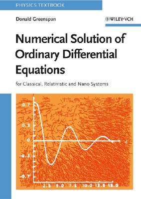 Numerical Solution of Ordinary Differential Equations
