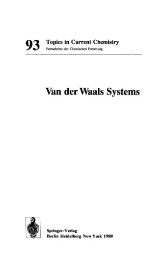 Van Der Waals Systems
