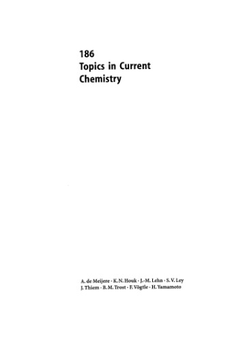 Topics in Current Chemistry, Volume 186