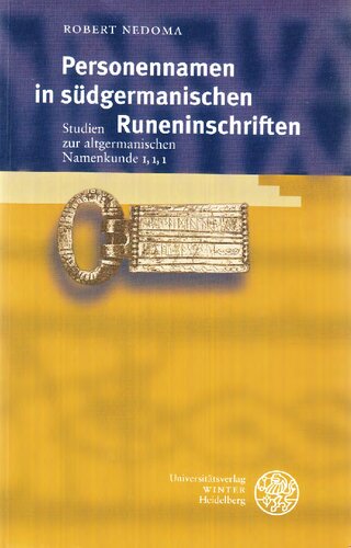 Personennamen in Sudgermanischen Runeninschriften