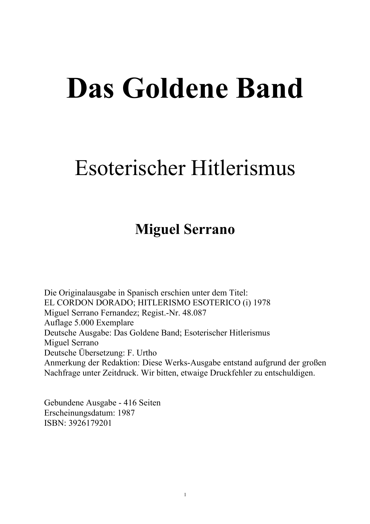 Das Goldene Band