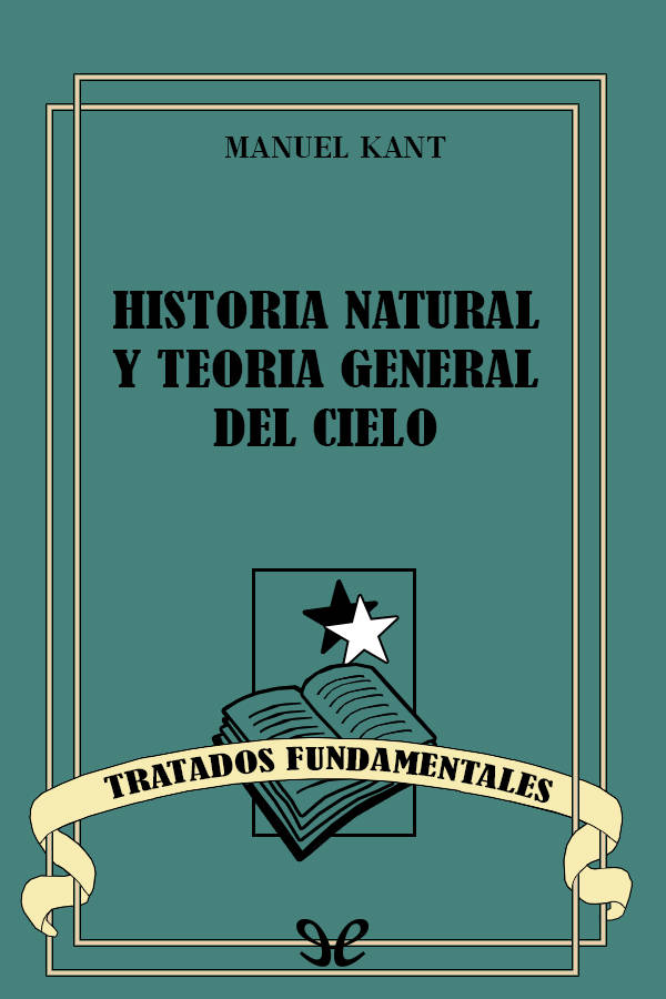 Historia natural y teoría general del cielo