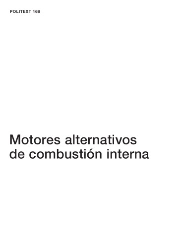 Motores alternativos de combustión interna