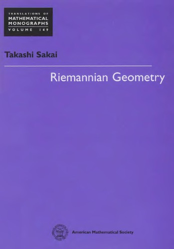 Riemannian geometry