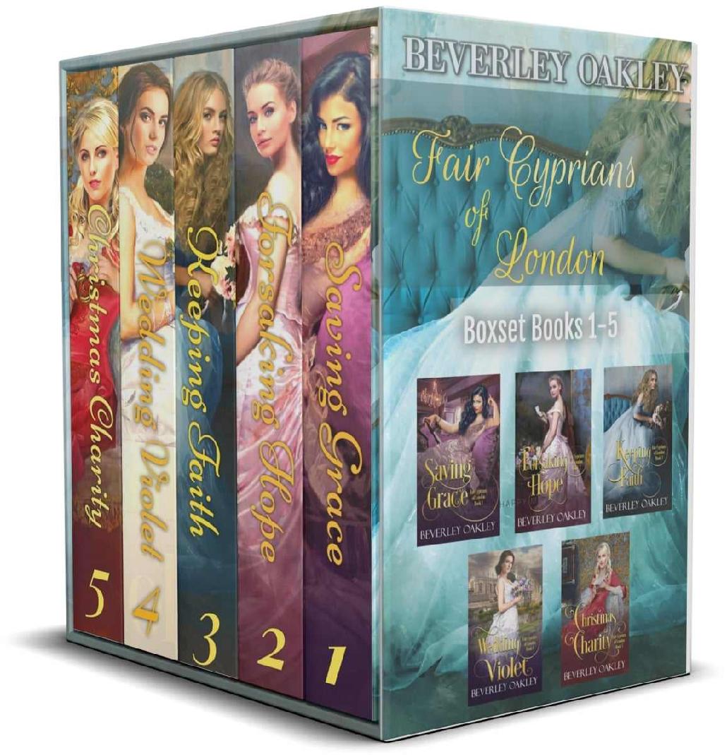 Fair Cyprians of London Boxset: Books 1-5