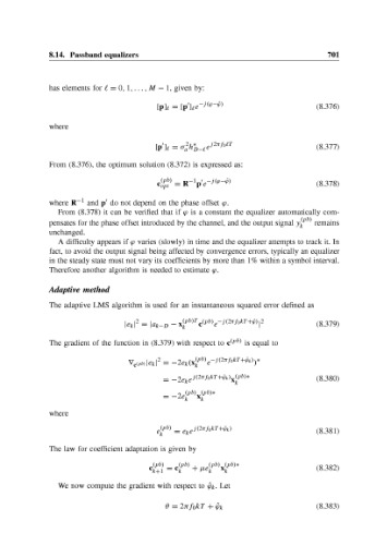 Algorithms For Communication Systems And Their Applications