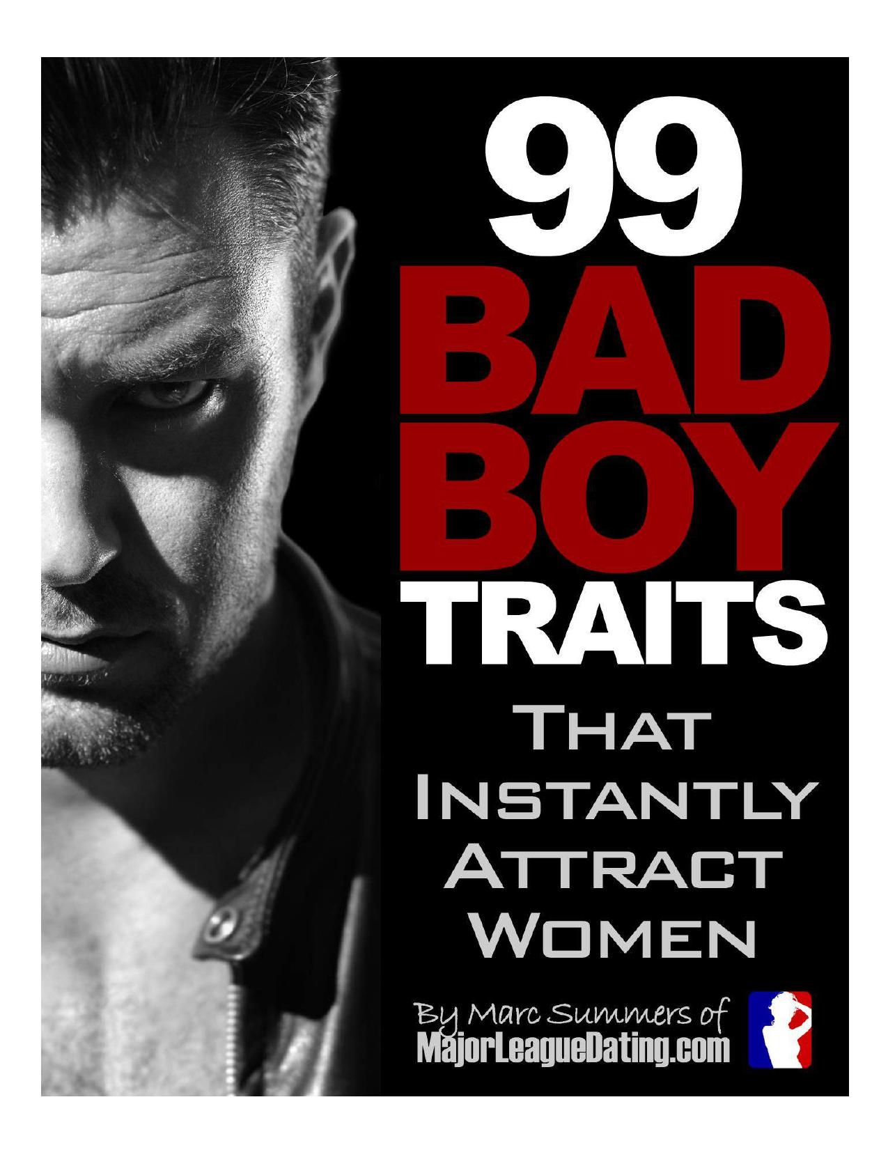 99 Bad Boy Traits That Instantly Attract Women