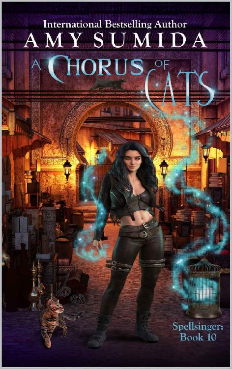 A Chorus of Cats: A Reverse Harem Siren Romance (Spellsinger Book 10)