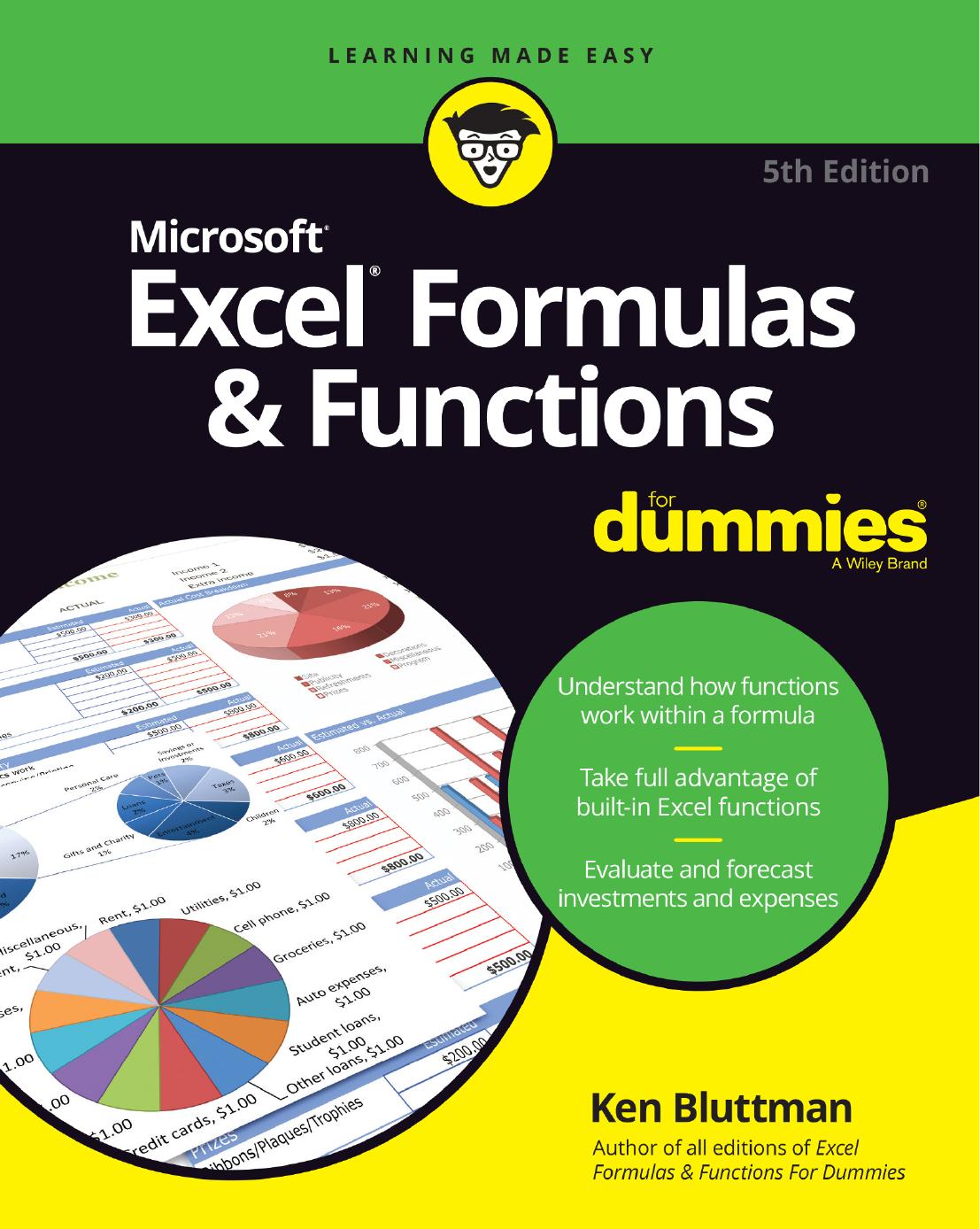 Excel® Formulas & Functions For Dummies®, 5th Edition