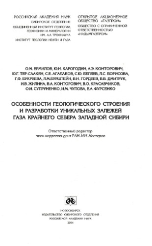 <div class=vernacular lang="ru">Особенности геологического строения и разработки уникальных залежей газа крайнего севера западной Сибири /</div>
Osobennosti geologicheskogo stroenii︠a︡ i razrabotki unikalʹnykh zalezheĭ gaza kraĭnego severa zapadnoĭ Sibiri