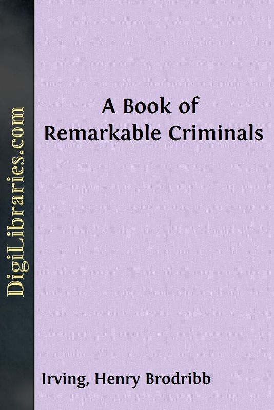 A Book of Remarkable Criminals