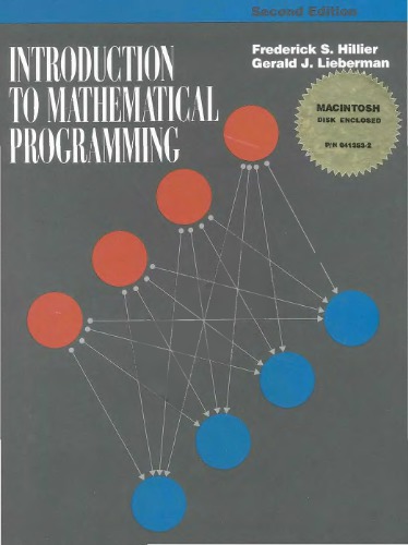 Introduction To Mathematical Programming