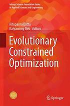 Evolutionary Constrained Optimization