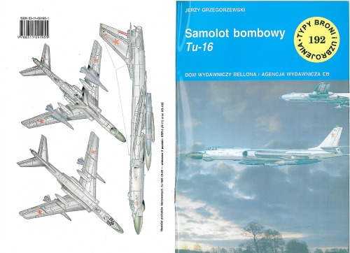 Samolot bombowy Tu-16 (Typy Broni i Uzbrojenia #192)