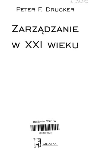 Zarządzanie w XXI wieku