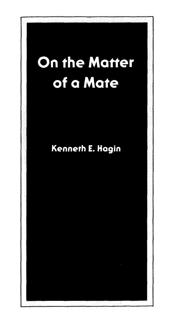 On the Matter of a Mate (Booklet)