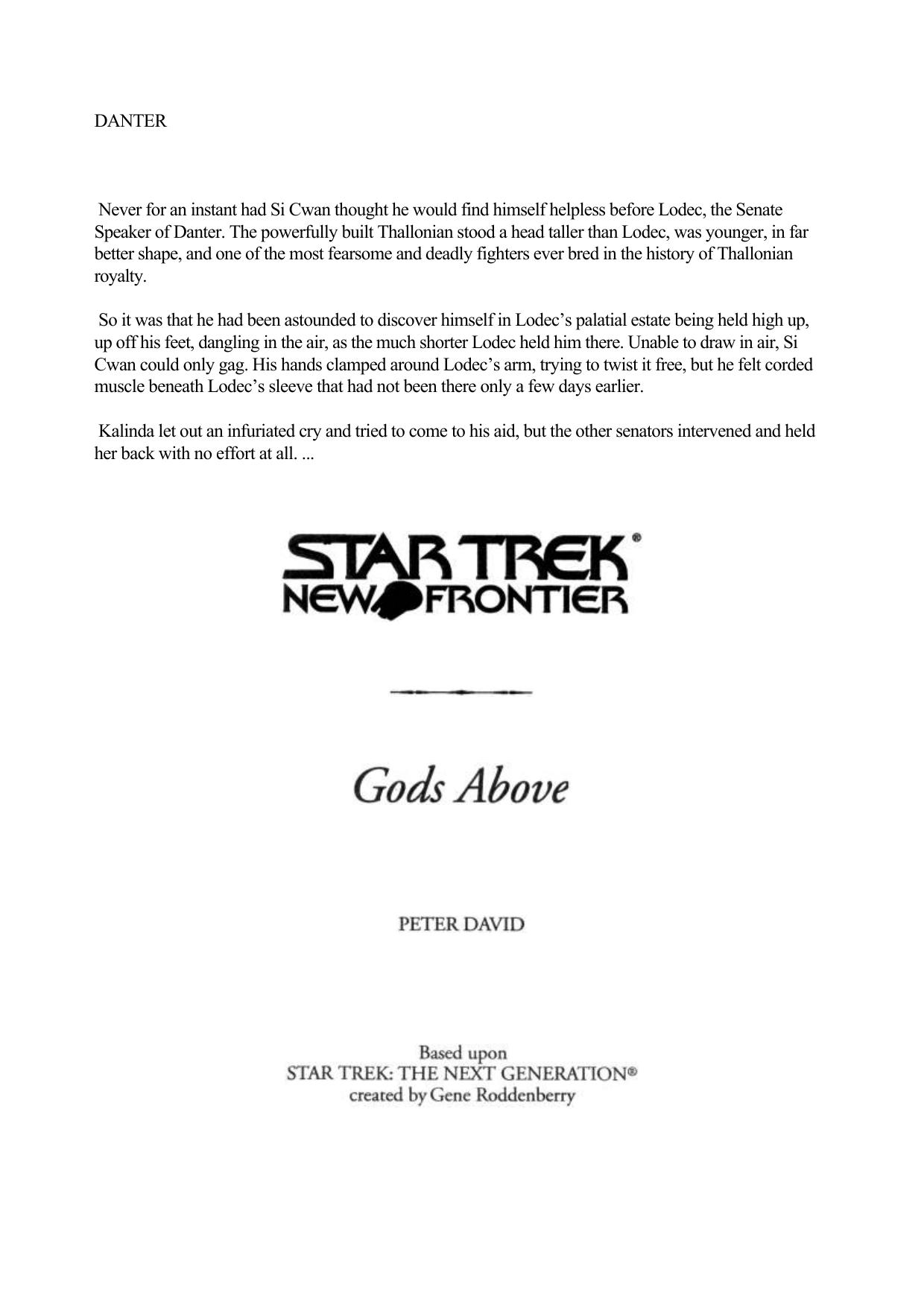 Star Trek New Frontier 13 Gods Above